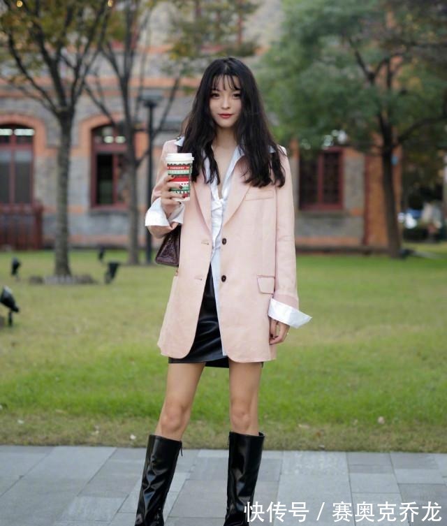 秋季|小西装+半身裙=这才是我们想要的秋季时尚,提升气质又高级!