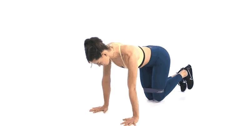 动作|居家臀腿训练，做到臀肌发力，协调臀腿发展，才会练出翘臀美腿