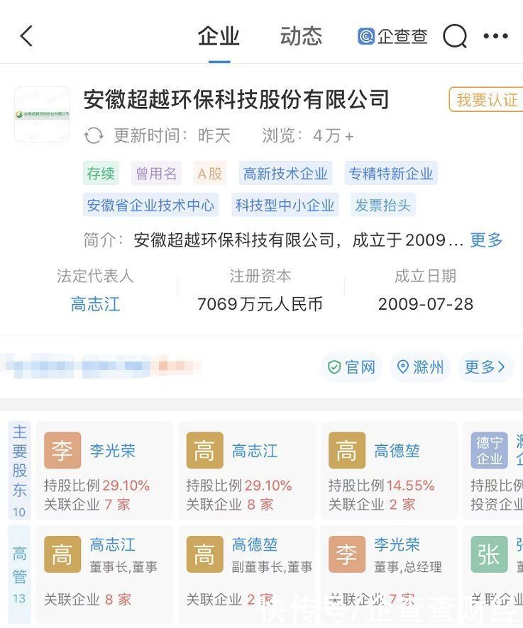 这家上市公司是三口之家！未毕业的儿子担任公司副董事长夫妻创业后拉儿子入股