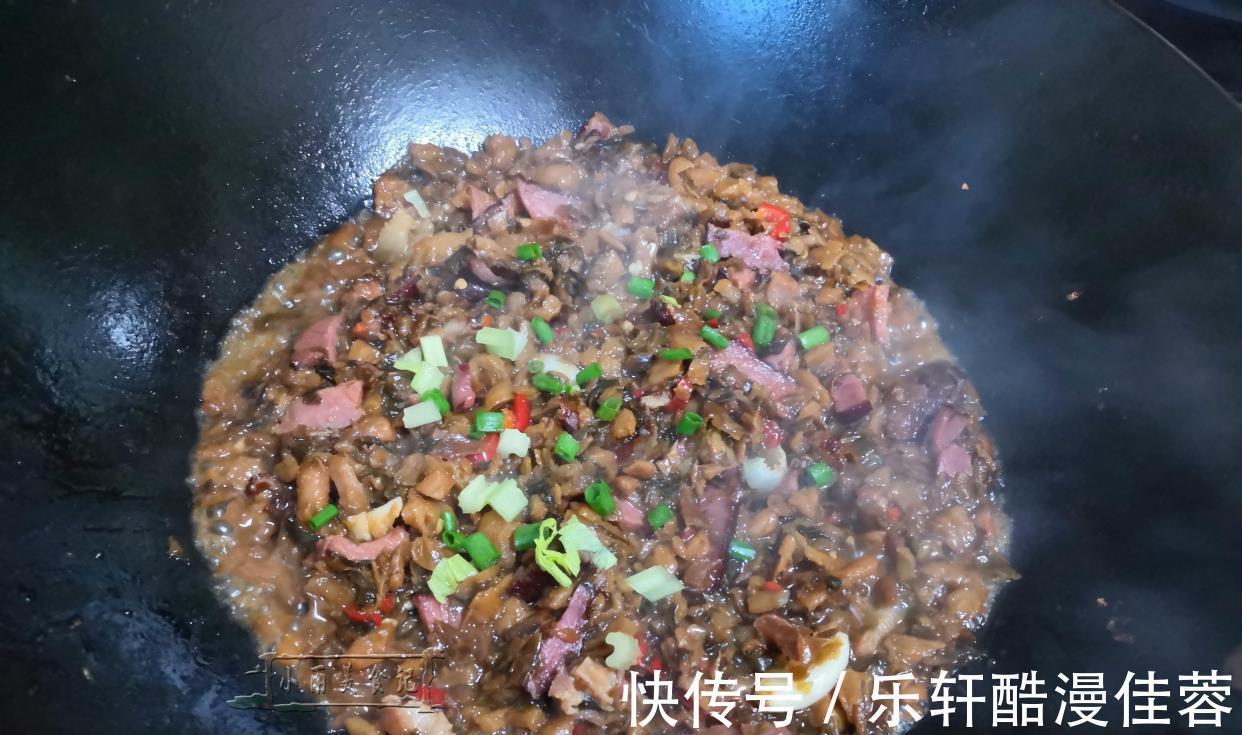 外婆菜|它俩是湖南特色美食，两种食材一起炒，那味道绝了，真的好下饭！
