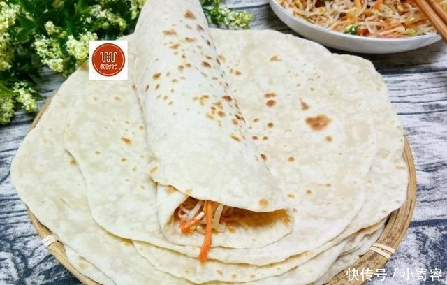 烙饼|家常烙饼最简单的方法,多加这一步,又软又薄,一分钟烙一张!