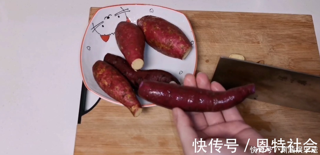 香甜|蒸红薯,不要直接上锅蒸,多做一步,保证香甜绵软超好吃