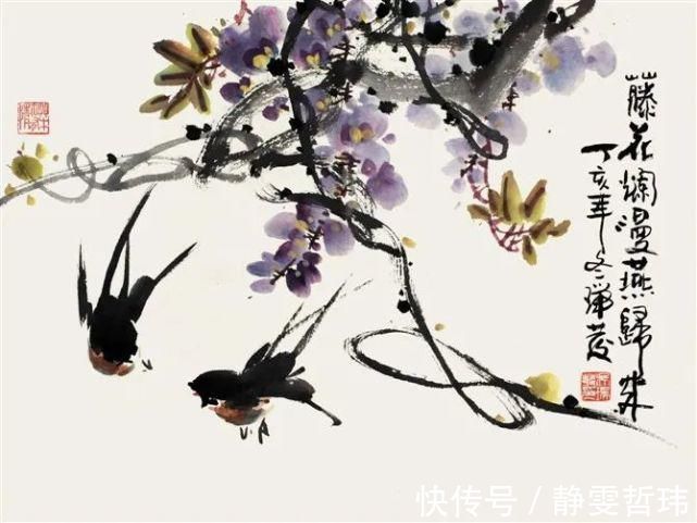 惠安!收放自如,艳而不俗——已故著名画家吴瑞发写意国画作品精选