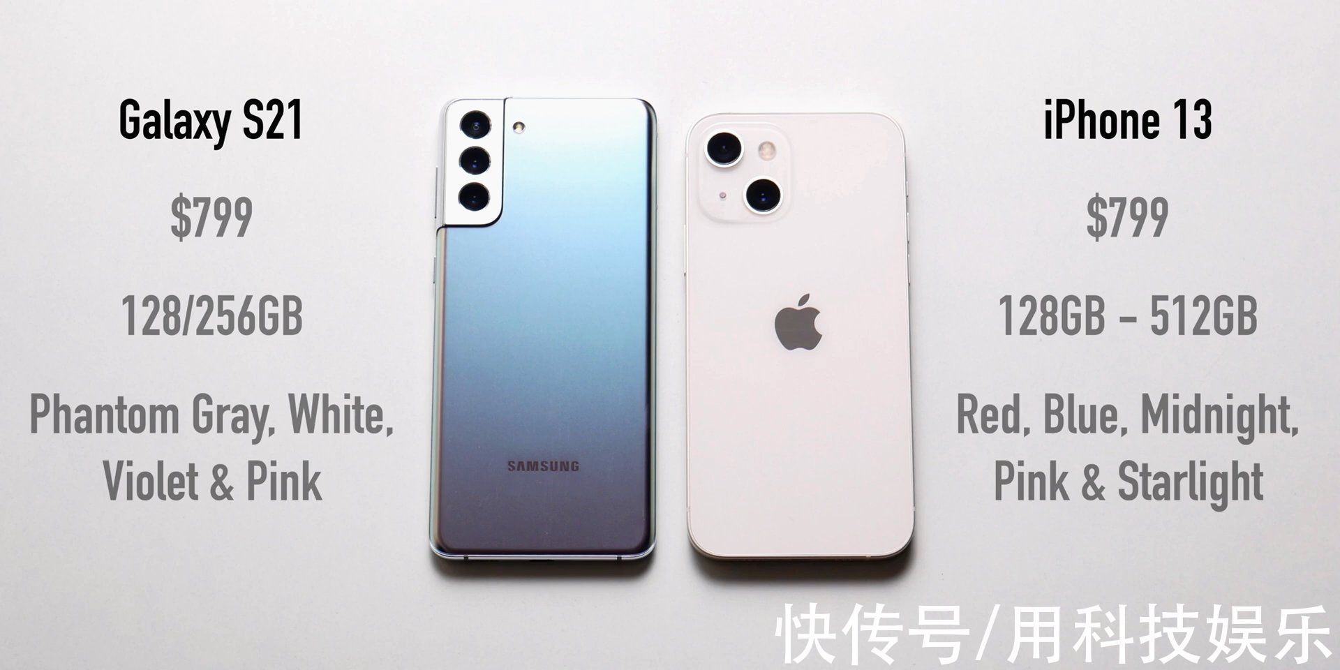 幻影|iPhone13升级不大，售价没降，和三星S21对比，你会选择哪款？