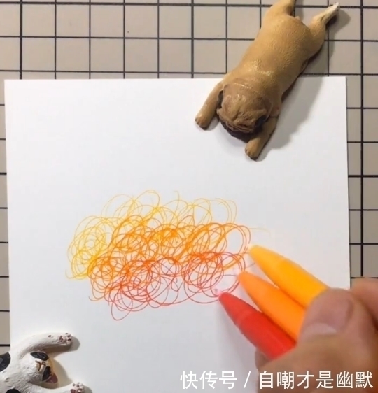 爱情滋味@美术生被罚画画，同时用三支笔，看到成品：秀儿，能认真一点吗