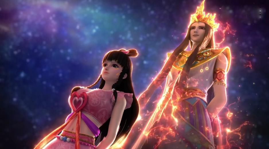 叶罗丽战士|女主王默迎来黑化形象，邪恶的火焰眸和脸上的纹路太像吸血鬼了