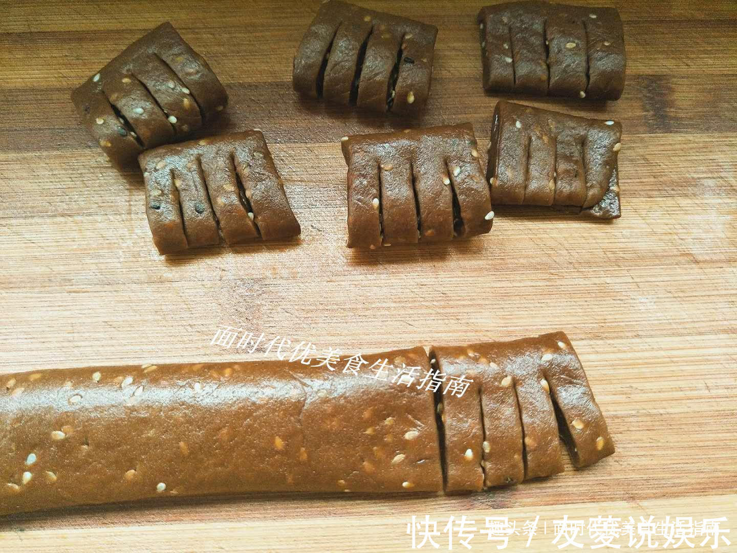 最特色的面食做法,一卷一拉,好看又好吃,做法超简单!