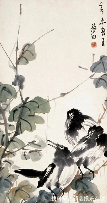 花鸟画|读王梦白作品有感,一位从草根走向艺术殿堂的名家