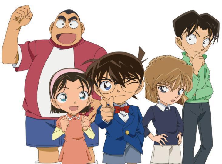 少年侦探|名侦探柯南:少年侦探团被AI还原,柯南缺乏灵气,灰原哀又萌又酷