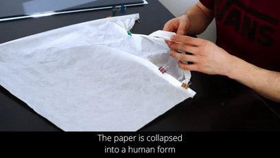 白纸#陈晓得了折纸界奥斯卡大奖,这也太绝了吧