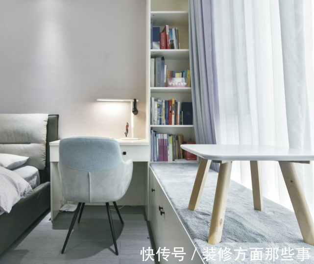 电视背景墙|140平现代简约三居室复式,给人一种宁静、优雅的感觉