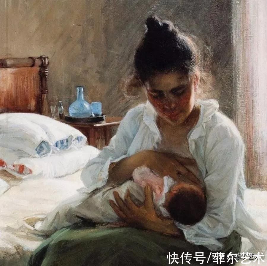 丹尼尔$芬兰第一代女性艺术家之一，艾琳·丹尼尔森的油画作品欣赏