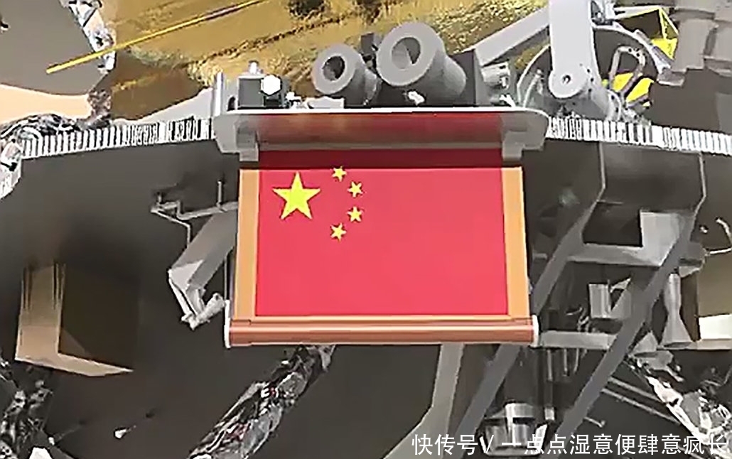 喜讯 火星再传喜讯!五星红旗在火星上展开,为什么国旗会飘动?
