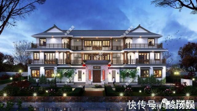 建筑面积|你想要的我都有精选5套中式别墅合集，哪套都称心如意