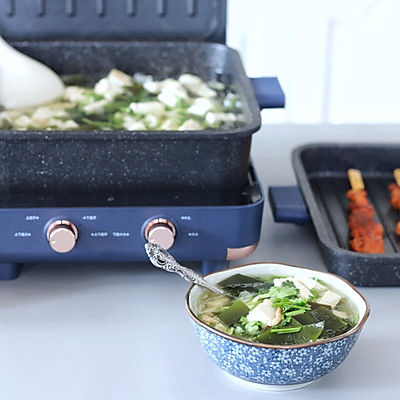 海带虾米豆腐汤vs煎烤骨肉相连