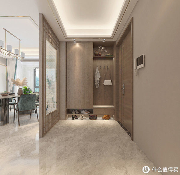 主卫|坚持装修中式风,效果出来后,真的很喜欢,一步一景,入户很惊艳