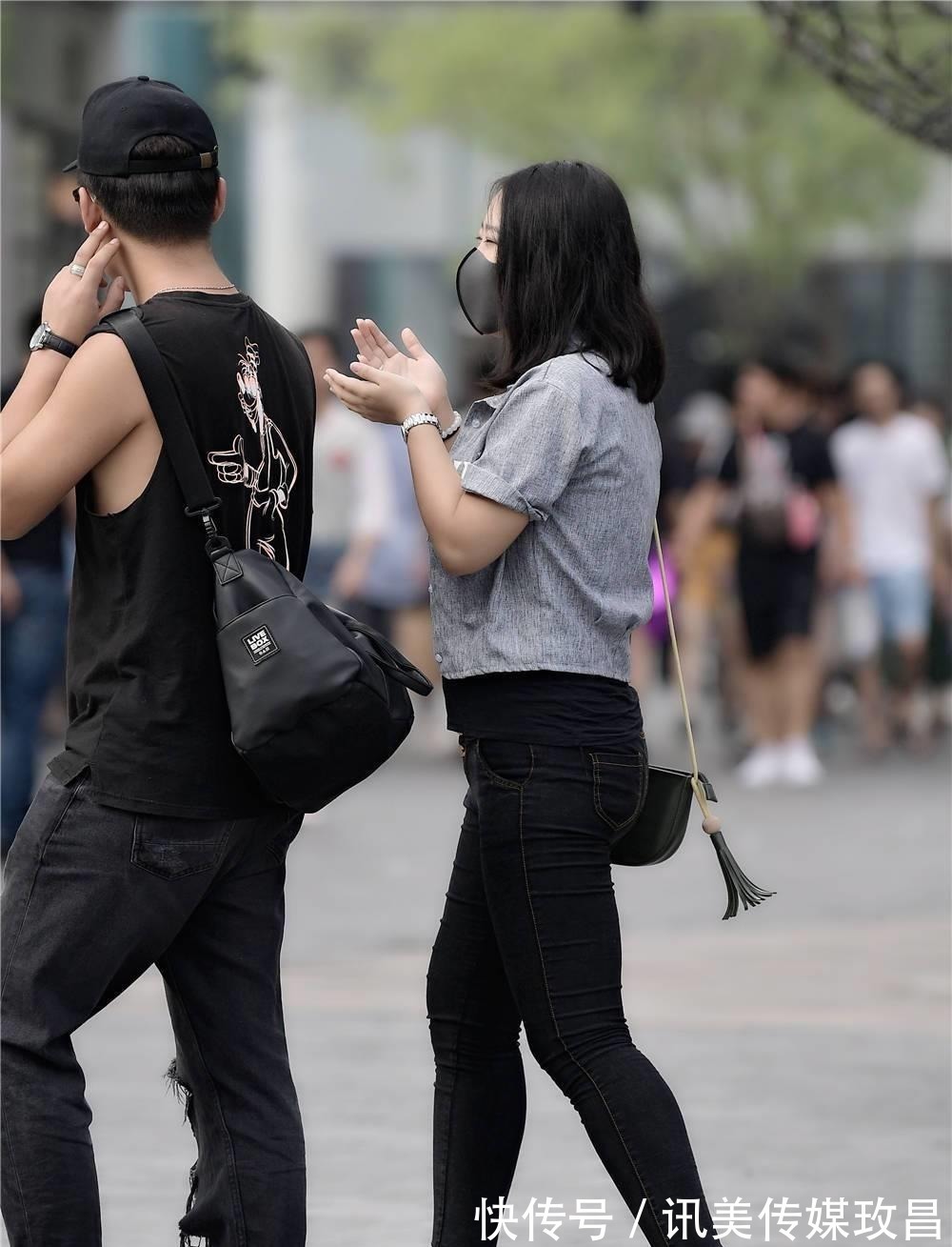 微胖 紧身裤搭配粗跟短靴,微胖女生更受欢迎,想要时尚,没有那么难