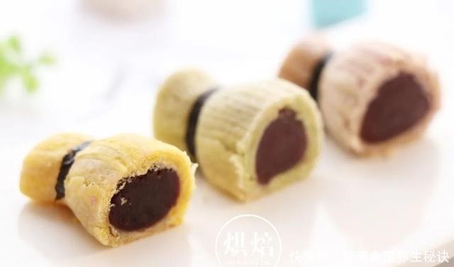 自制三彩糖果酥 有了它 娃都不爱蛋黄酥了!