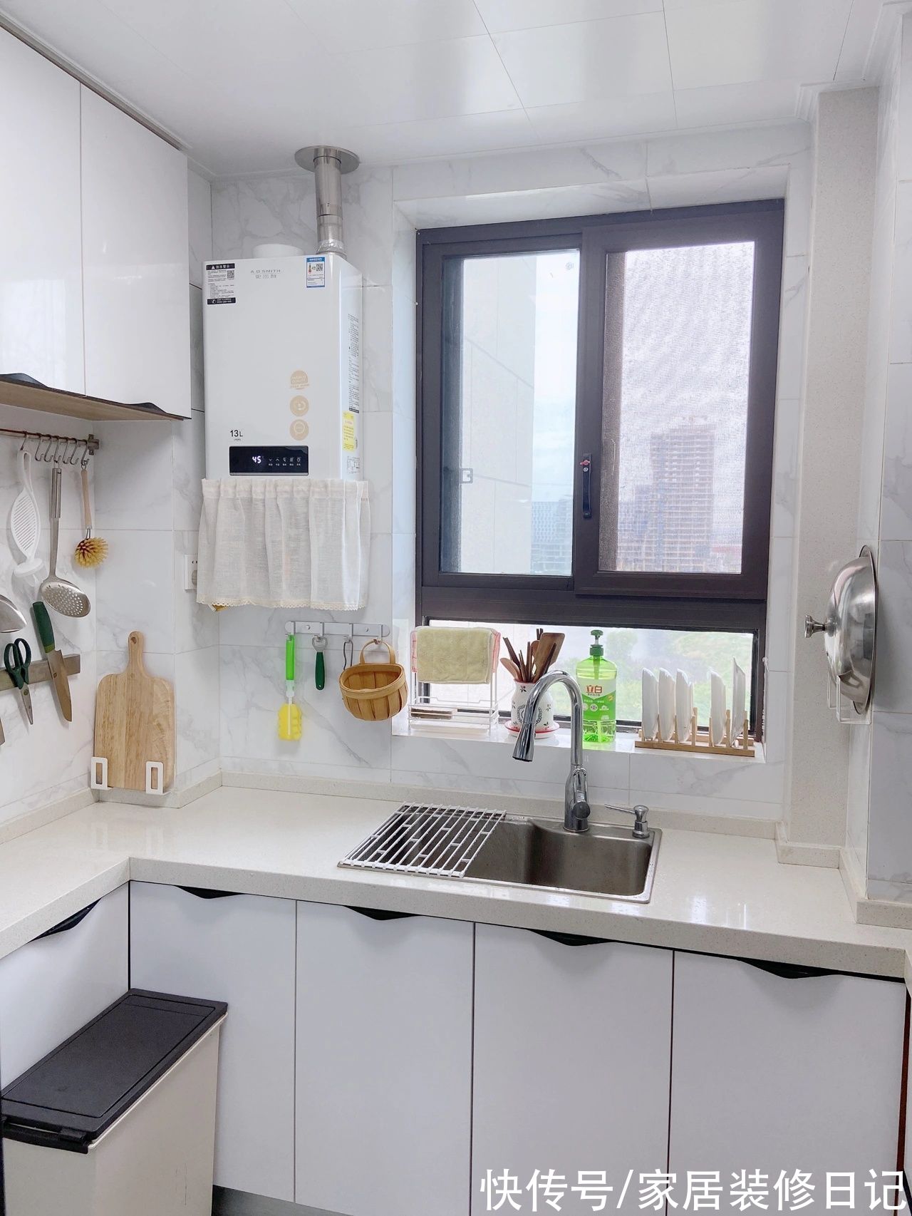 鞋柜|软装+硬装花了18万,断舍离下的极简风,家里清清爽爽才是真爱