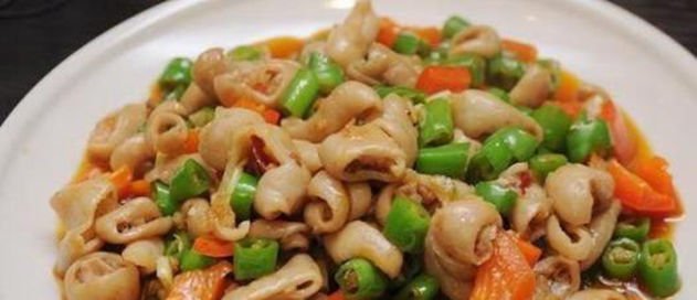 美食精选：生煎肥肠，干煸豆角，鱼香茄盒，辣子鸡丁的做法