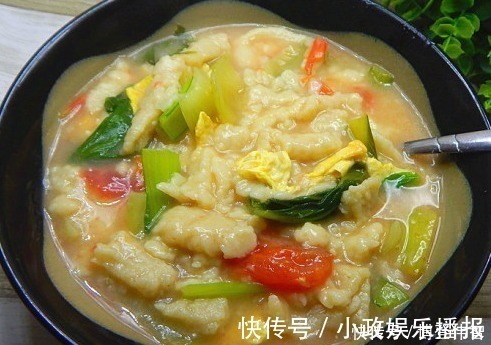 疙瘩汤|西红柿疙瘩汤,面疙瘩总是做不好?试试这个办法,大小均匀又入味