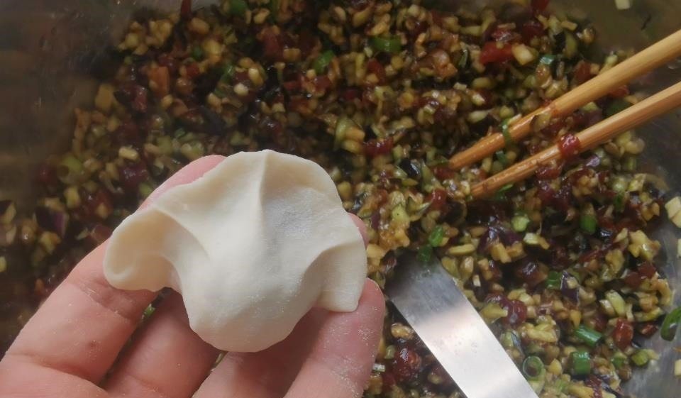 吃饺子，白菜韭菜靠边站，这菜做馅鲜美多汁香而不腻，吃着真过瘾