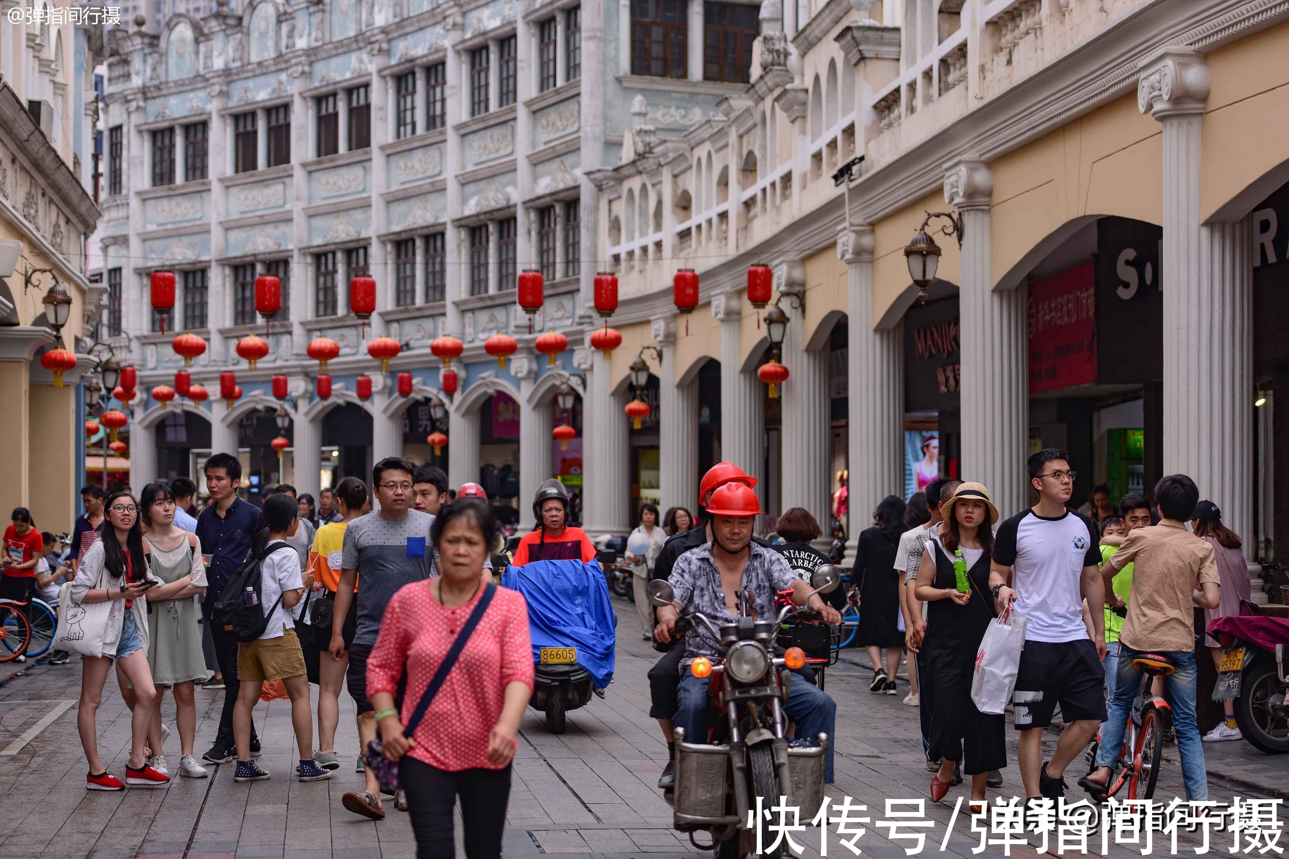 顺德|顺德有条彩色骑楼街，古色古香，人声鼎沸，是热门的美食聚集地