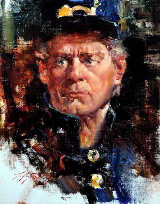 jeffrey|他的油画笔触粗犷又细腻,透着一种不可言说的美