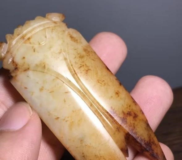  古玉|中国民间家传古玉旧藏玉器，一定要同美国史密森博物馆藏古玉比较