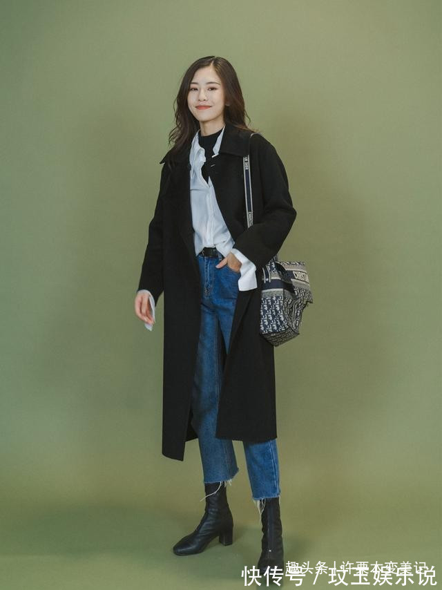 小姐姐 收起你的裙子吧!今年流行穿“九分裤+短靴”,保暖舒适还时髦