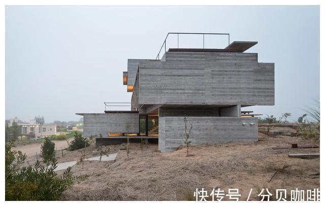 水泥色|毛坯房别墅设计,看这外观就被迷住了!省去装修就能入住了