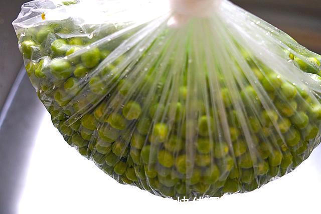 储存青豌豆冷冻前要焯水吗做对了不缩瘪,一年四季想吃不用愁