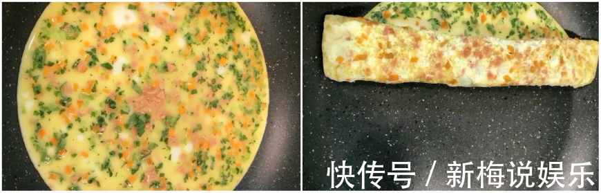 鸡蛋|半碗面粉加几个鸡蛋,手不用沾面,轻松解决一家人的早餐问题