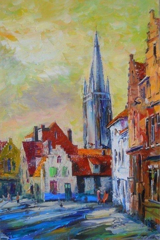 颜色#谢尔盖·雷巴克:世界的艺术家的颜色是明亮、富有表现力