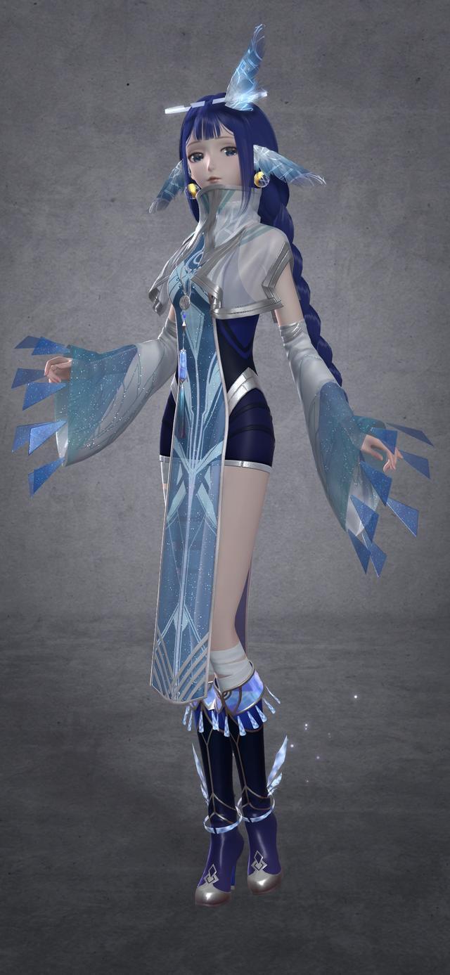 流光|闪耀暖暖魔羊「苍羽流光」拍照打卡!科技风套装你喜欢吗