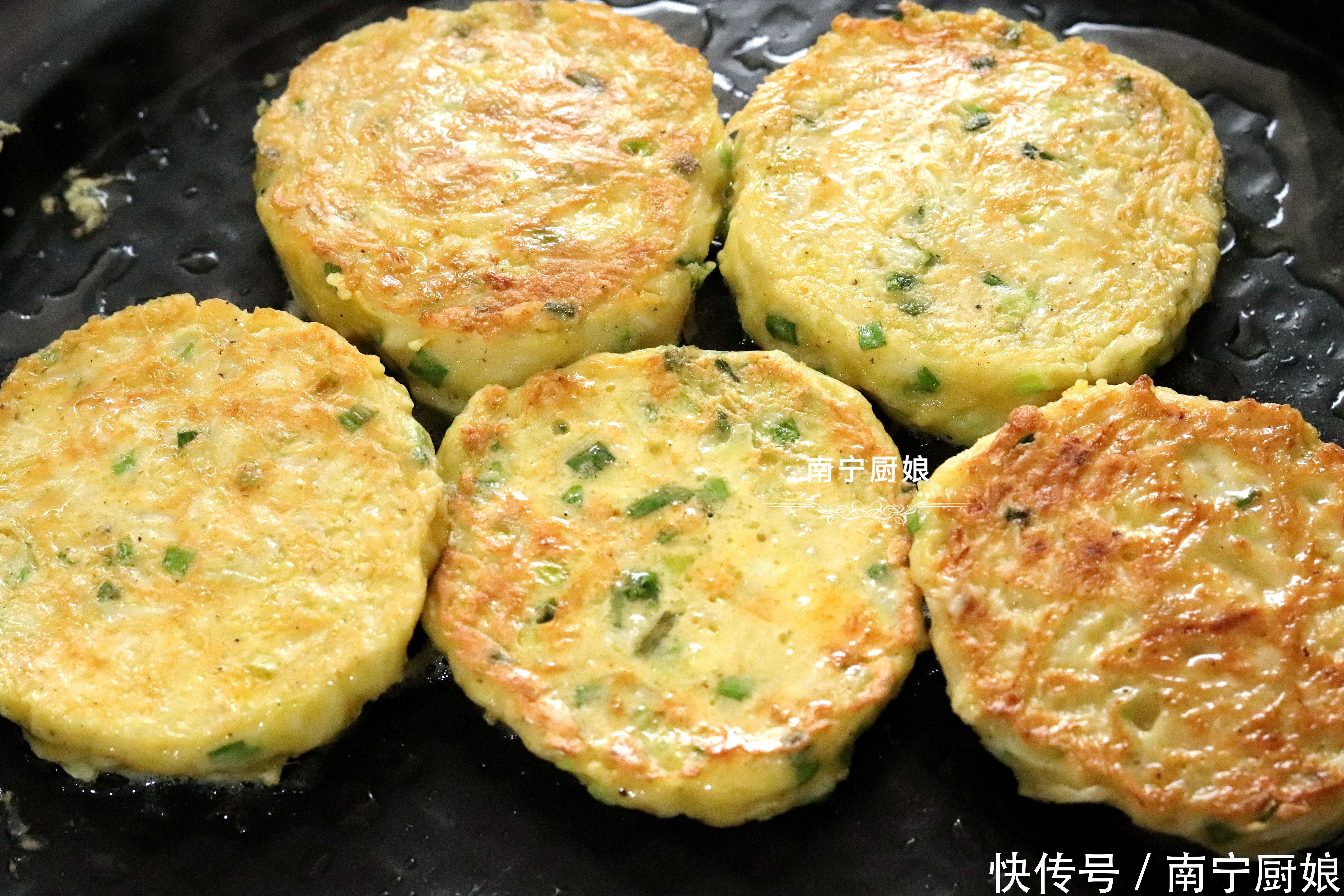 白萝卜|2个鸡蛋、半根白萝卜,只需10分钟,就能做出一顿香喷喷的早餐