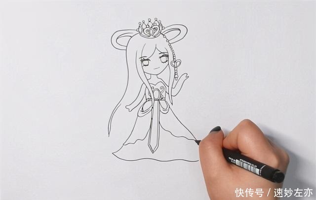 画叶|怎么画叶罗丽仙子？试试这样画，化繁为简，0基础也可以学会的哦