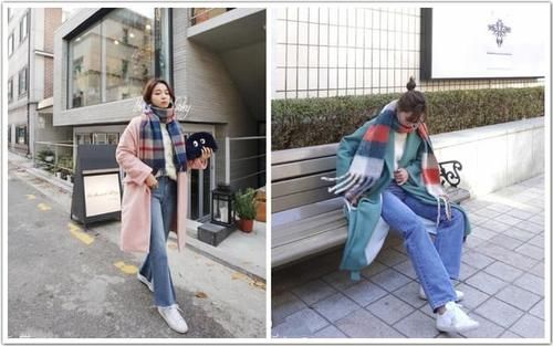 穿大衣怎样系围巾？这样三种搭配方式，让你回头率巨增