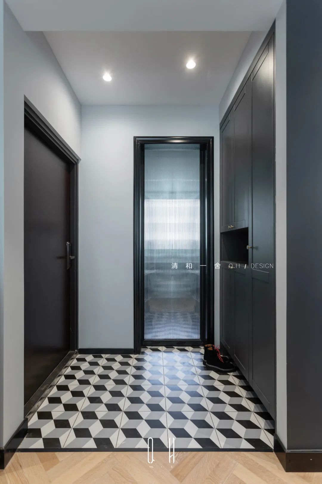 餐边柜|128㎡现代轻奢,稳重配色+文艺布置,让生活充满诗意与情趣