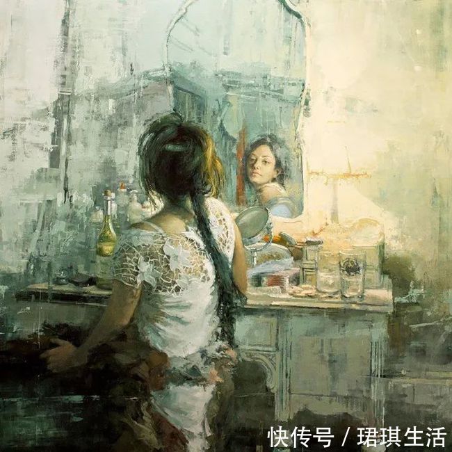 艺术家$艺术家杰里米·曼恩的油画,颜色既生动又大气!