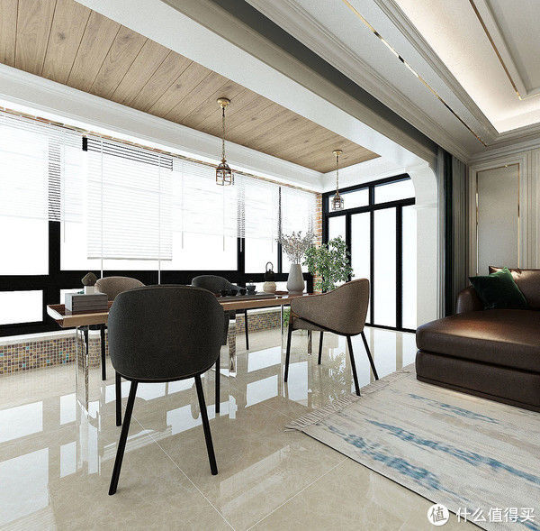 新家|35岁阿姨的新家火了,美式风格超温馨,224平米的空间敞亮又大气