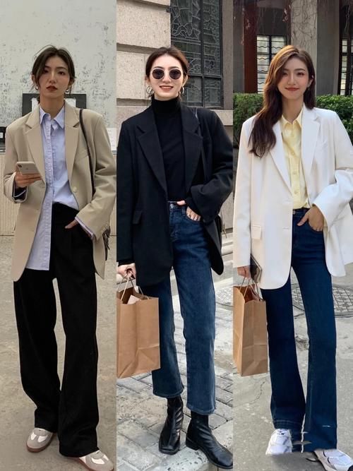 早春西装正流行，18组穿搭示范，让你悄悄“长高”了