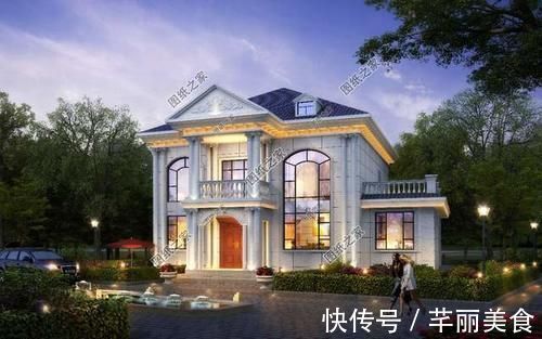 别墅|15米×12米农村的建房设计图,大气到没有朋友,你的绝佳选择