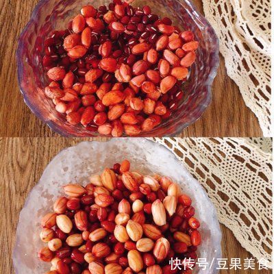 红豆红枣|#我的养生日常-远离秋燥#补血补气“五红汤”