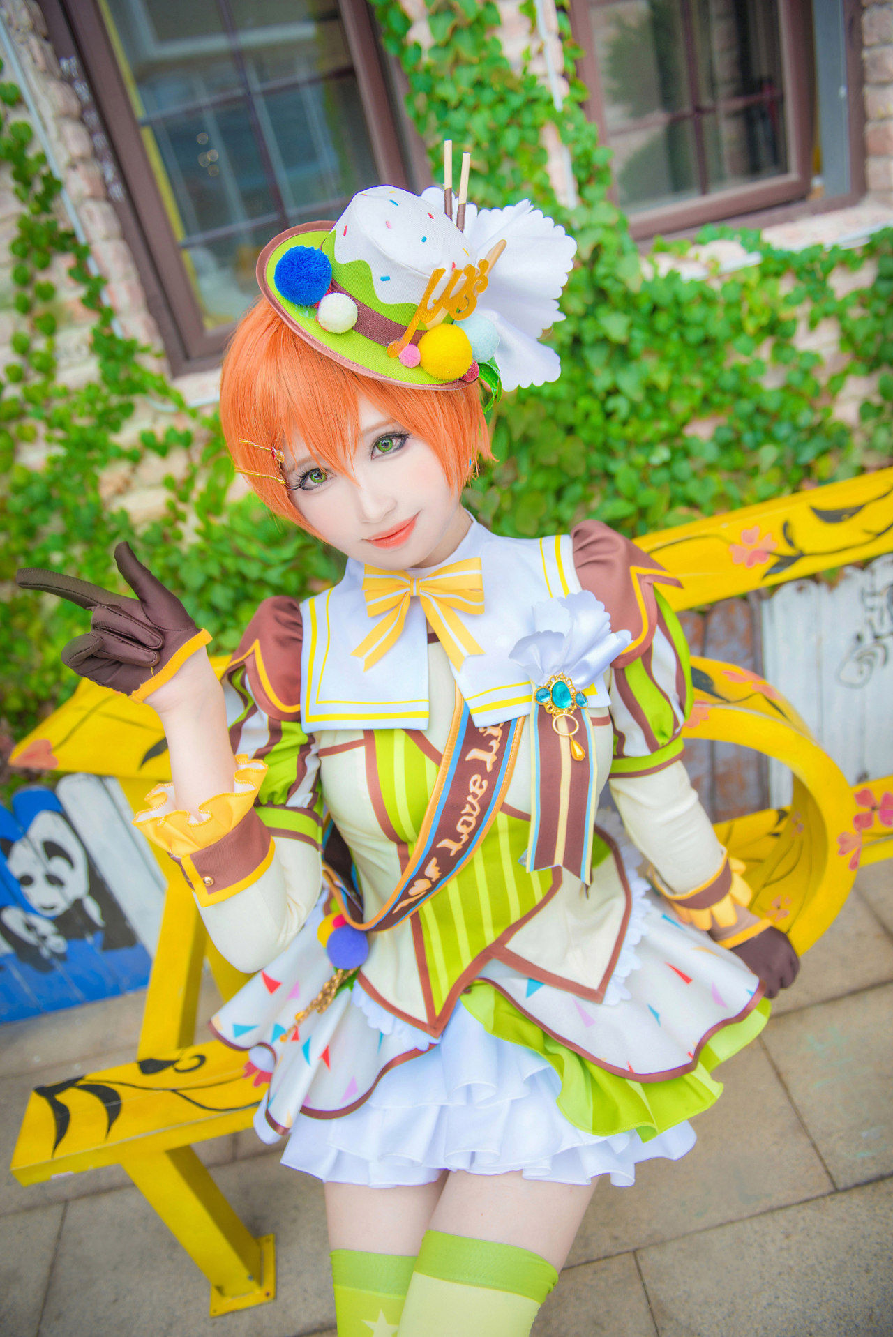 星空|lovelive星空凛cosplay，冰淇淋觉醒