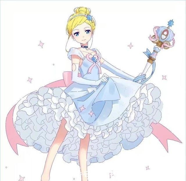 乐佩公主|当迪士尼公主变本子画风,白雪公主超可爱,贝儿公主美炸了!