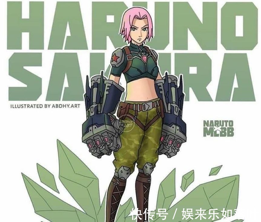 斑爷|火影当忍者们换上高科技装备后，小樱太霸气，鸣人一定充了钱