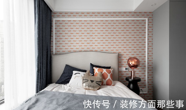 浅灰色调|131平现代艺术为基础,美式风格为辅三居室,令生活愈加有滋有味