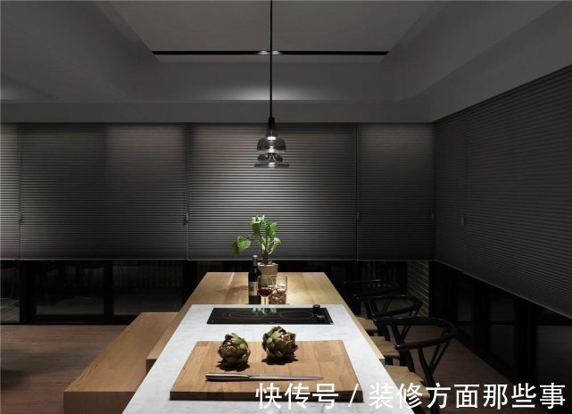 三居室|108平现代风三居室,黑白结合温暖棕色真是亮眼