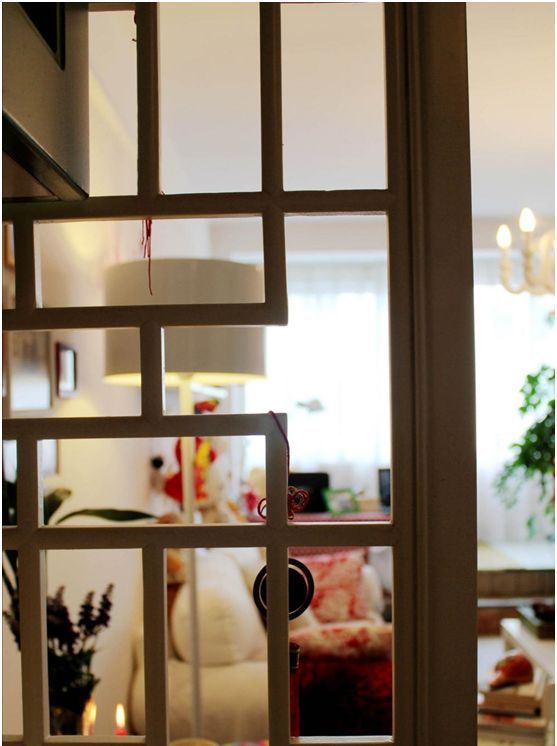 小户型|50㎡小户型屏风隔断,新颖又时尚,邻居抢着来参观!